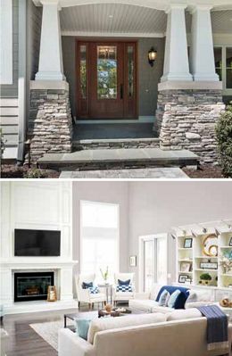 Home interior and exterior